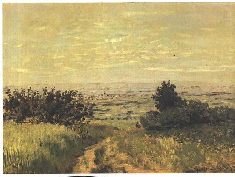 View to the plain of Argenteuil, Claude Monet